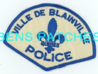 CANADA,QUEBEC,BLAINVILLE POLICE 1